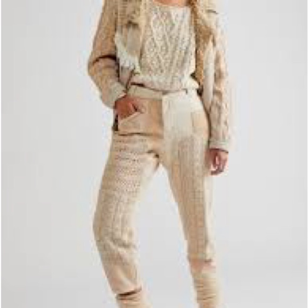 free people pretty lies patch work harmen, sand